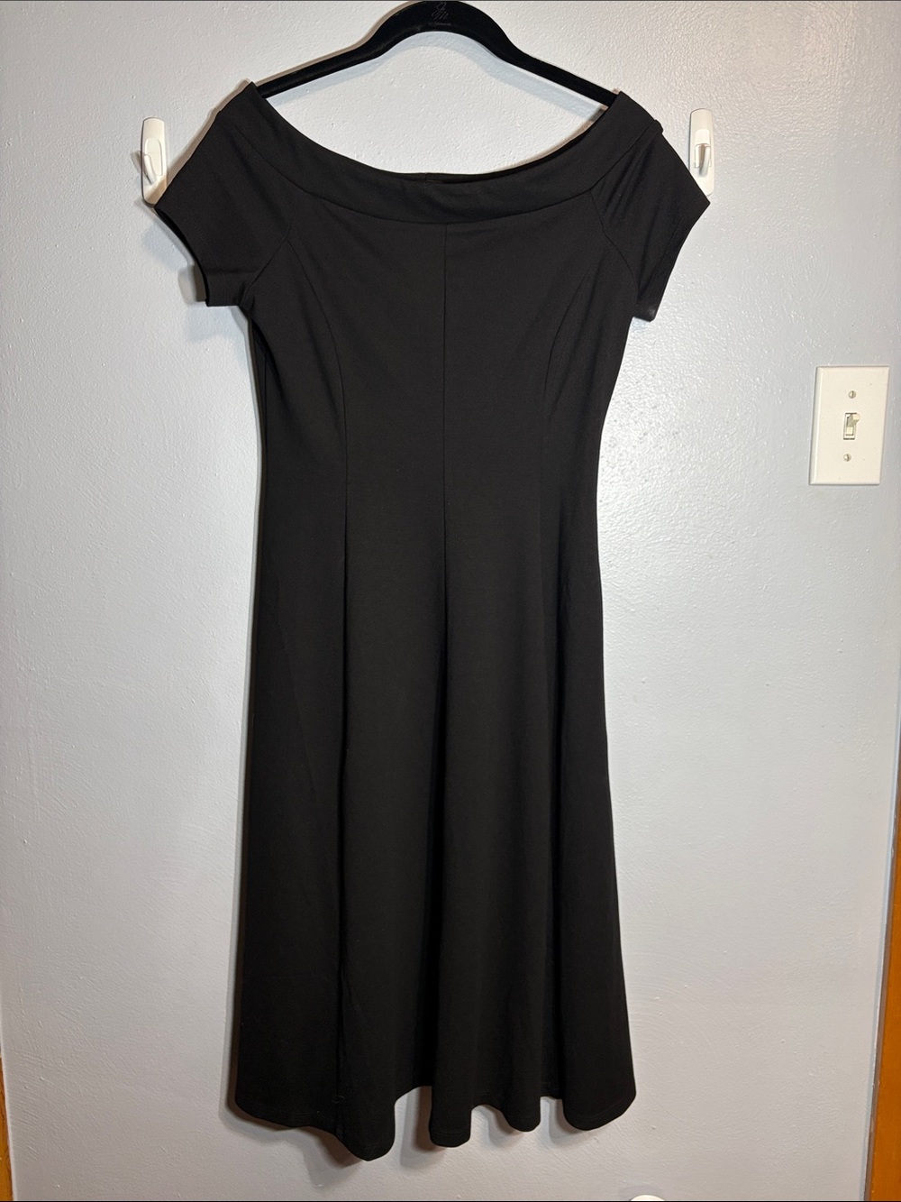 Ann Taylor Black  Fit-and-Flare Dress